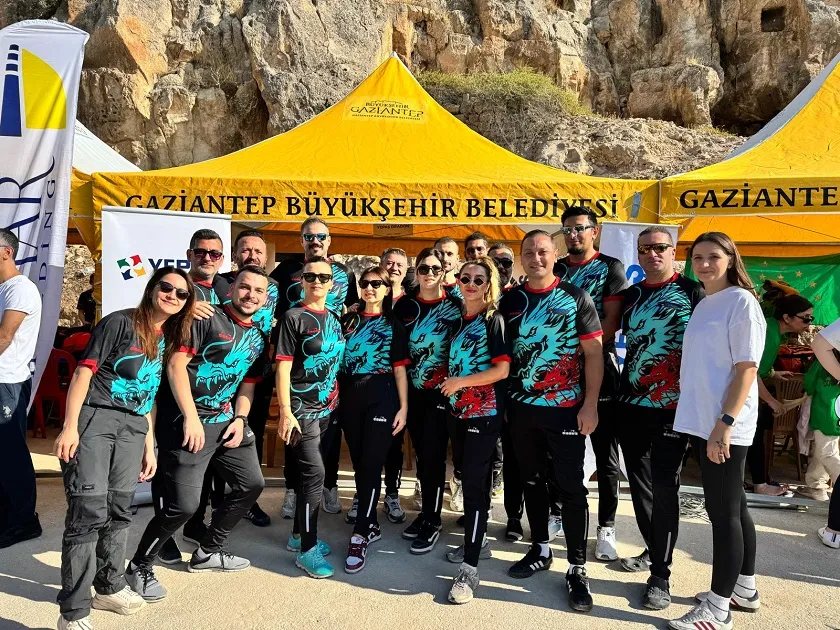 YEPAŞ Dragon Boat Kürek Takımı, Gaziantep Rumkale Su Sporları Festivali’nde Yarı Finale Yükseldi