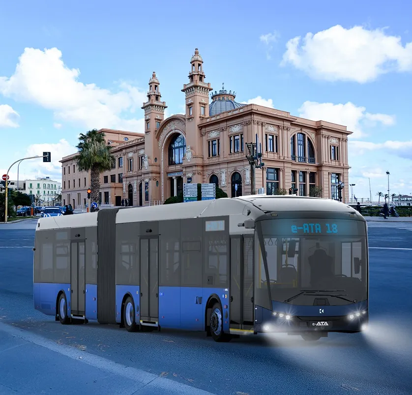 Karsan’dan İtalya Bari’ye 18 Metrelik Yüzde 100 Elektrikli 42 Adet e-ATA 